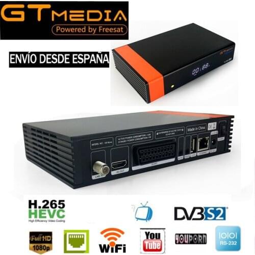 50PCS Genuine GTMedia V8 Nova Full DVB-S2 Satellite Receiver Built-In WIFI Smart Satellite Receptor
