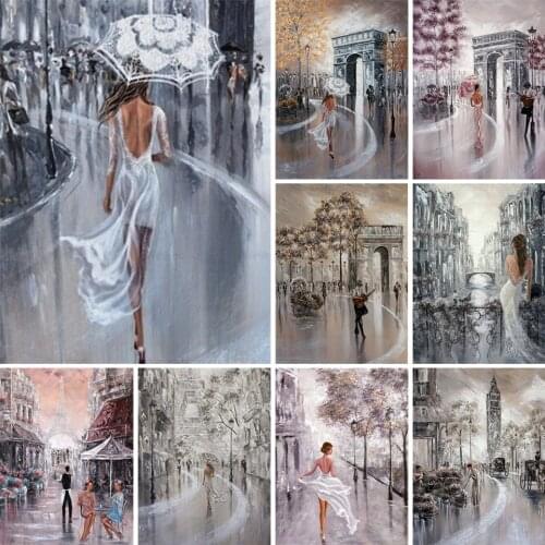 5D Beauty Art DIY Landscape Diamond Painting Cross Stitch Kit Full Square Full Diamond Embroidery Mosaic Decorative Painting