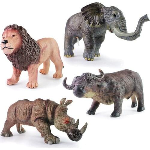 Animas! Solid animal model toy Kangaroo mother / baby kangaroos workmanship favorites Decoration