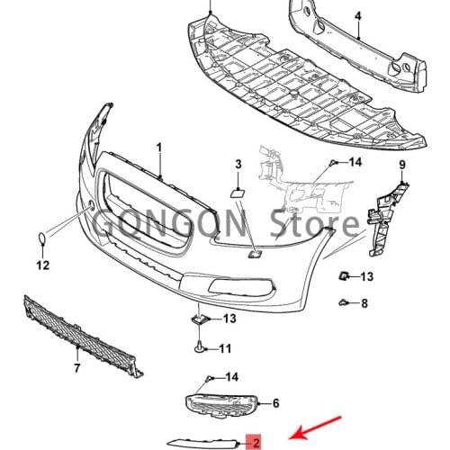 CAR is suitable for XJ 2016 fog lamp grille trim strip plating 2010 -2021 Jag ua rxj bumper pad, front bumper grille trim, prote