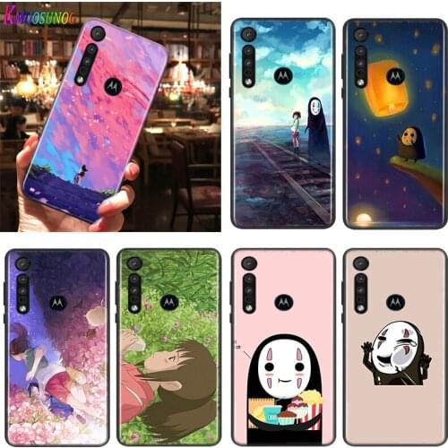 Anime Spirited Away For Motorola One Marco Hyper Fusion Plus G9 G8 G 5G E7 E6 Edge Plus Play Power Lite Phone Case