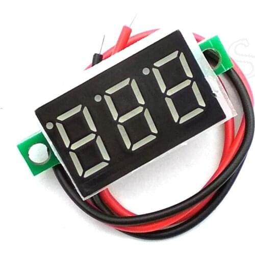 Micro 0.36 Inch Digital 4.5V-32V Precision Digital-display Digital Voltmeter 4.5v To 32v LED