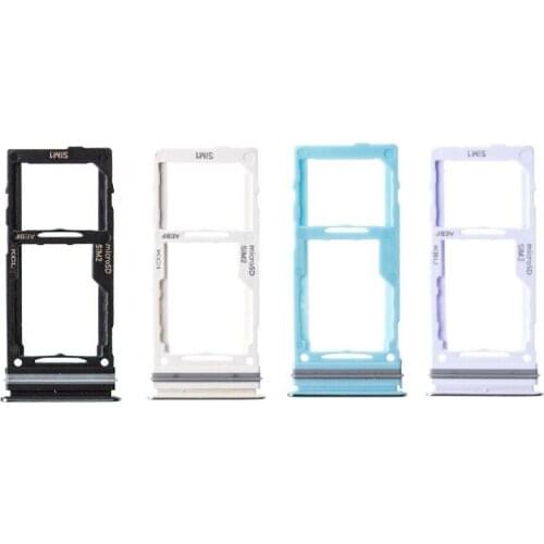 For Samsung Galaxy A52 A525/A52 5G A526/A72 A725/A72 5G A726 White/Black/Blue/Purple Color Dual SIM And Memory Card Tray Holder