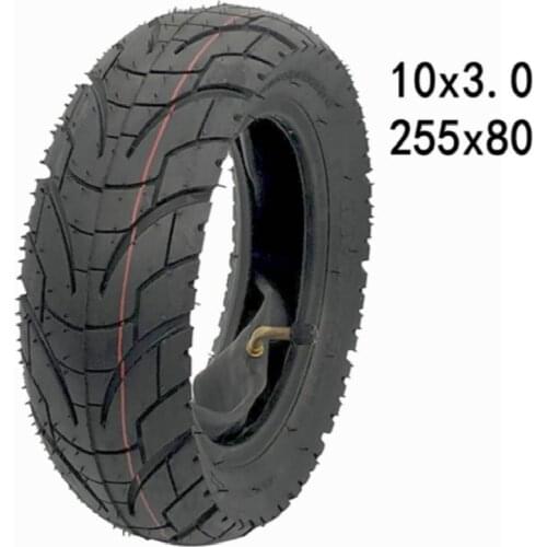Electric Scooter 10x3 Inch Pneumatic Tire Off Road City Street Inflatable Tyre for Speedual Grace 10 Zero 10X VSETT 10 Mantis 10