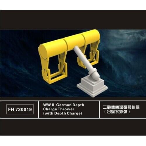 Flyhawk FH730019 PE 1/700 WWII German Depth Charge Thrower (18 set)
