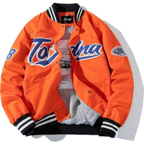 Bomber Jacket for Men Spring Brand Clothing Fashion Casual Baseball Coat Harajuku Street Hip Hop Style Autumn Loose Outerwear