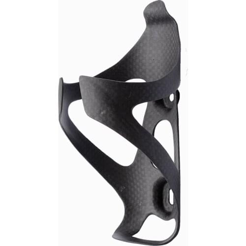 Lightweight Bicycle Bottle Holder Full 3K Carbon Road Bike Water Bottle Cage Mount Cycling Water Cup Holder Bike Accessories