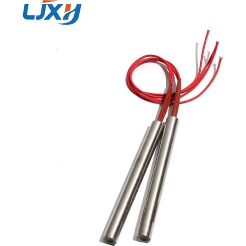LJXH 2PCS 10mm 80~150mm SUS Tubular Heating Pipe Cartridge Heater 110V/220V/380V 200W/210W/250W/300W/380W Electric Mold Element