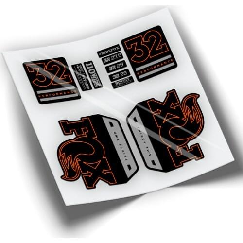 Pegatinas hairpin clip FOX 32 PERFORMANCE SERIES WP253