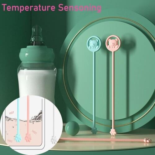 New arrival Milk Powder Blender Cute shape Bottle Stirring Rod Milk Coffee Honey Blender Bar Mixing Temperature Sensor Blender