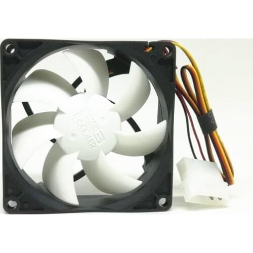 New Hydraulic bearing DC12V Silent 80MM 8025 80*80*25MM 8*8*2.5CM chassis fan Computer case fan 3pin and 4D