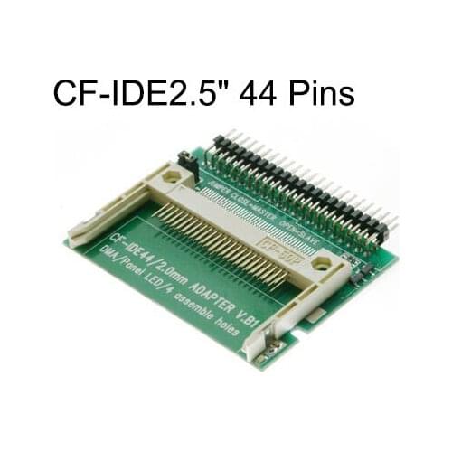 NOVFIX CF Compact Flash Merory Card to Laptop 2.5" 44 Pins Male IDE Hard Disk Drive HDD SSD Adapter Connector