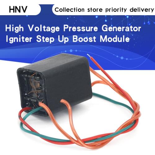 20KV 20000V High Voltage Pressure Generator Igniter Step Up Boost Module Coil Transformer Pulse Ignition 1.5A DC 3.6-6V