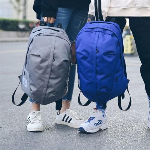 Backpack simple canvas large capacity bag leisure fashion Computer Backpack