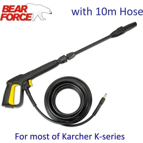 High Pressure Water Spray Gun Pistol 10m Hose Pipe Kit Car Washer Water Gun Hose for Karcher K2 K3 K4 K5 K6 K7 Pressure Washers