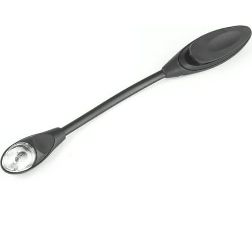 Mini Fine Portable Flexible Clip-On Bright Book Light Bedroom Clip-On Laptop Book Reading Lamp For Child Student Gifts