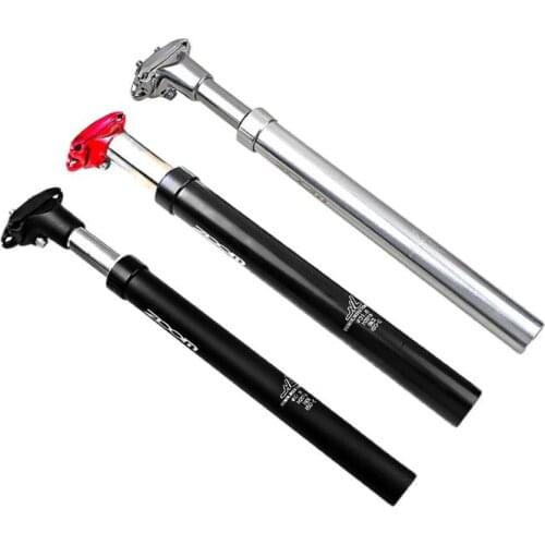 ZOOM Bicycle Seat post 27.2 28.6 30.1 30.4 30.9 31.6mm tija mtb Suspension Seatpost Aluminum Alloy Shock Absorber damping MTB