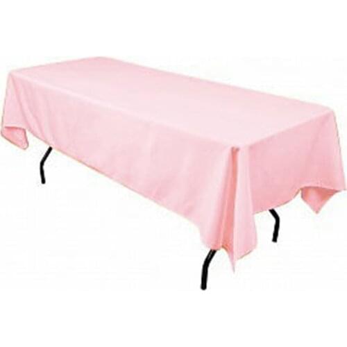 145x304cm Satin fabric Table Cloth rectangular Tablecloth Table Covers Hotel for wedding restaurant banqueting black purple pink