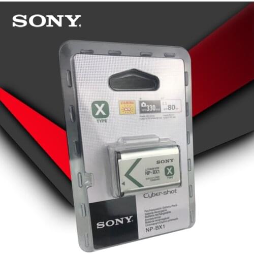 Sony Original NP-BX1 NP BX1 Camera Battery pack DSC RX1 RX100 M3 M2 RX1R WX300 HX300 HX400 HX50 HX60 GWP88 PJ240E AS15 WX350