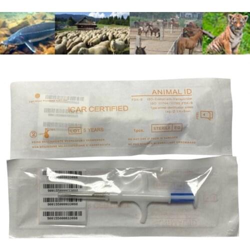 Implantable Bioelectronic Pet Animal Microchip ISO Standard High Performance