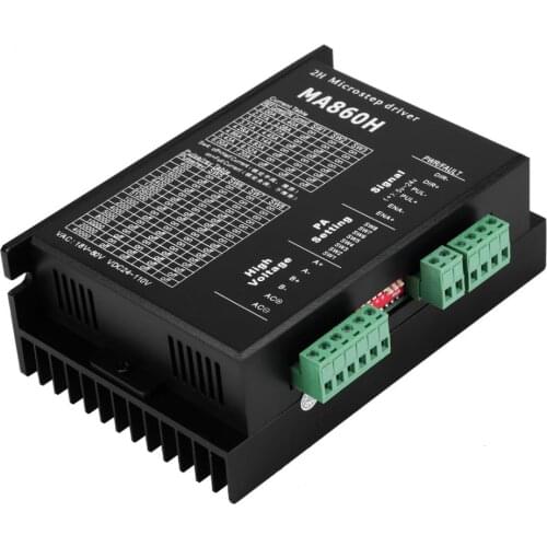 MA860H Stepper Motor Driver Controller Module 18-80V AC / 24-110V DC 7.2A for 2 Phase 86 Motor 50KW