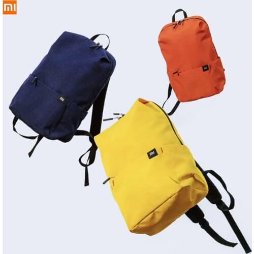 Original Xiaomi 10L Backpack Bag Colorful Leisure Sports Chest Pack Bags Unisex For Mens Women Travel Camping Simple travel bag