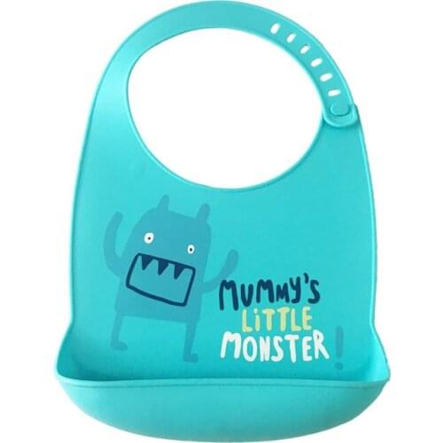 Adjustable Feeding Waterproof Baby Silicone Bibs Burp Cloth Toddler Kids Apron Saliva Bandana Baby Scarf