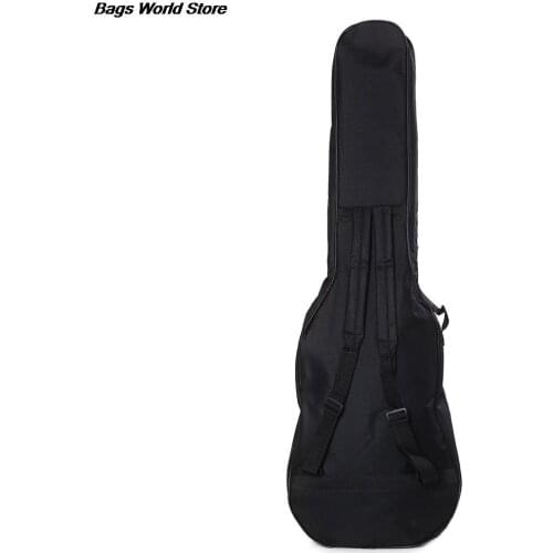 1pcs Double Straps Electric Guitar Bag Soft Case Gig Padded Bag Backpack Guitar single mention backpack Instrument Bags & Cases