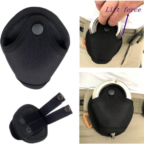 Tactical Handcuff Holder Bag Multifunctional Universal Quick Pull Bag Waist Pockets Durable for Military Hunting