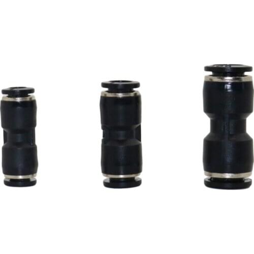 3 Pcs Slip-lock Pipe joint Straight connector Pneumatic Quick coupling Low pressure mist cooling Tracheal hose Connector