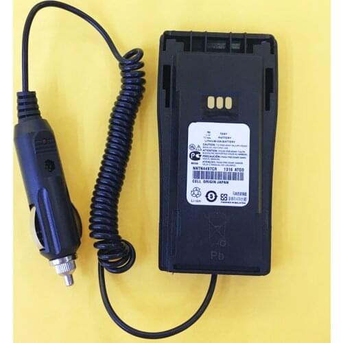 Car charger Battery Eliminator for motorola gp3688,gp3188 ep450 cp040 etc two way radio walkie talkie input DC 12V