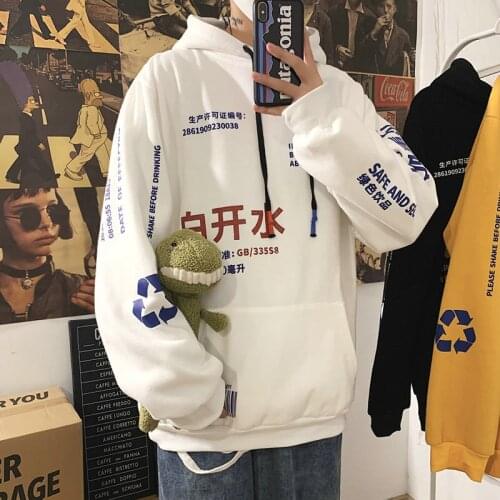 Spring Autumn Mens Print Hoodie Large Size Male Hooded Streetwear Hip Hop Hoodie Sweatshirt Chinese Character Hoodie Tops M-5XL