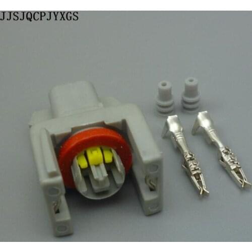 JJSJQCPJYXGS 2 Pin Auto fuel injector Waterproof connector 2P spray nozzle/oil atomizer plug 240PC024S8014 car plug connectors