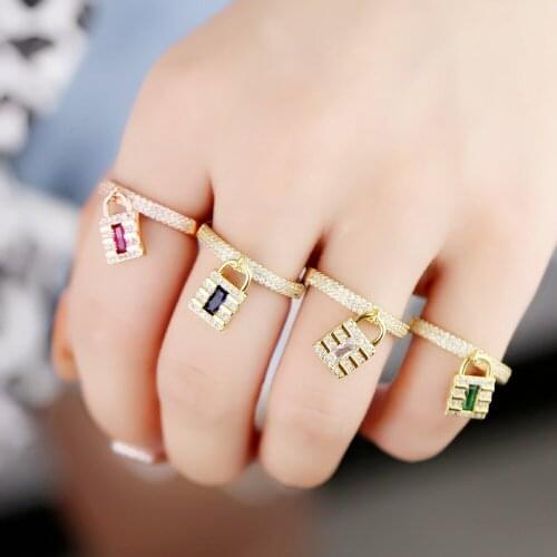 JYZSHINY Rings With Diamonds