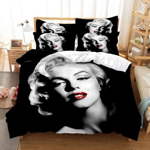 Bedding set duvet cover set 3d bedding digital printing bed linen queen size bedding set fashion design