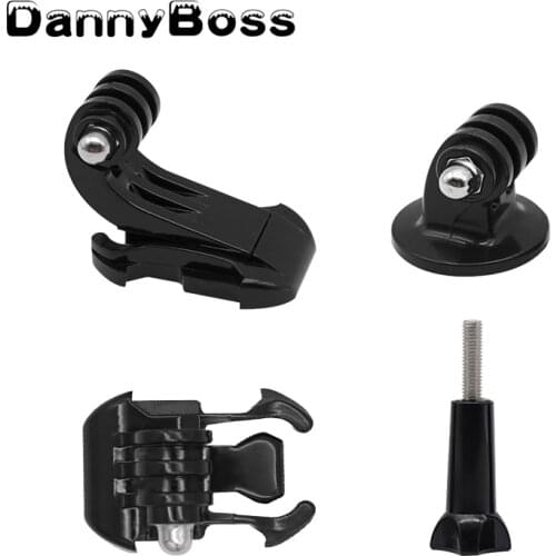 4 in 1 Basic Action Camera Accessory Set Quick Release Buckle Tripod Mount for GoPro Hero 7 8 5 Go Pro SJCAM Yi 4K Eken H9