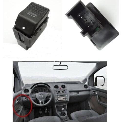Driver Side Master Window Switch Panel For VW Lupo Seat Cordoba Car