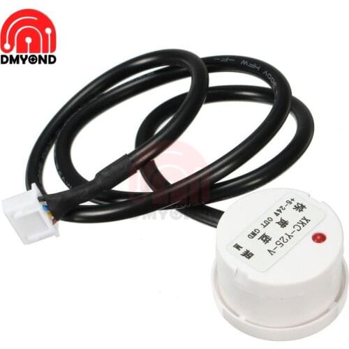 XKC Y25 Water Liquid Level Switch Contactless Detector Outer Adhering Type Level Sensor NPN PNP Rs485 Interface Power Adapter