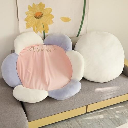 45/65/105cm Sunflower Animal Seat Cushion Skin unStuffed Plush Sofa Indoor Floor Home Chair Decor Winter Children Girls Gift