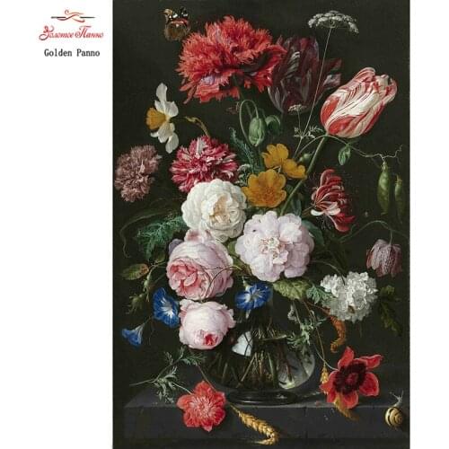 Full Square Drill 5D DIY Diamond Painting Flower scene Embroidery Cross Stitch 3D Home Decor