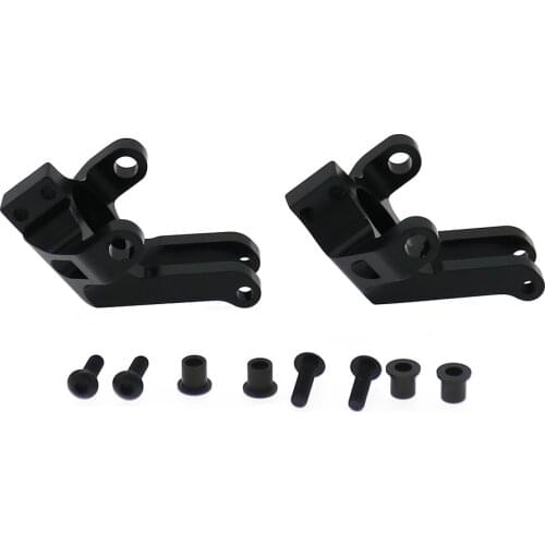 RCAWD Multicolor Alloy Steering Hub Carrier For RC Hobby Model Car 1/10 Axial Wraith Spawn AX90056 AX90045 AX90018