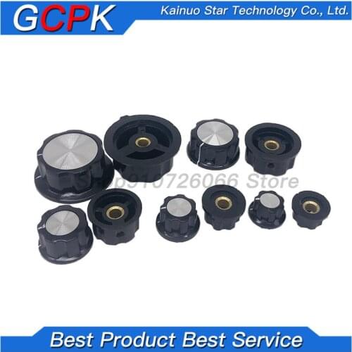 5PCS MF-A01 MF-A02 MF-A03 MF-A04 MF-A05 Potentiometer Knob WH118/WX050 Rotary Switch Electronic 6mm
