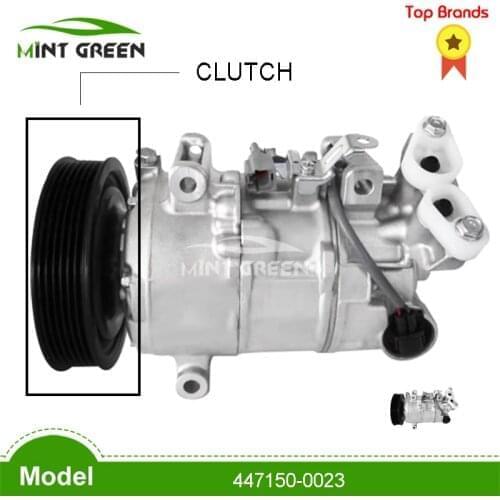 6SEL14C AC COMPRESSOR Clutch For Renault Megane Grand Scenic TOUR III 1.5 1.6 8200939386 447150-0022 447150-0023 447150-0021