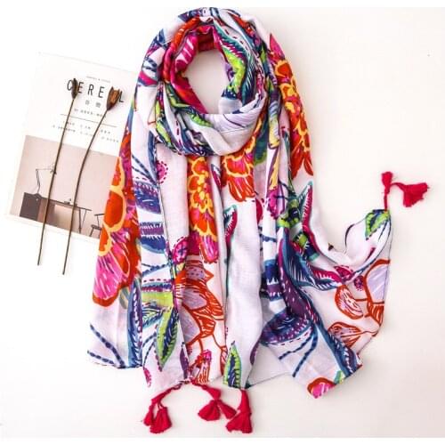 2021 Luxury Brand Scarf Womens Summer Shawl Cotton Linen Versatile Sun-resistant Gauze Kerchief Silk Scarves