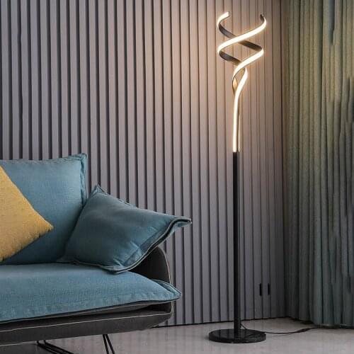 Nordic Modern Creative Design Art Led Floor Lamp Standing Lamp Bedroom Bedside Lamp Living Room Home Decor Indoor Lighting Light