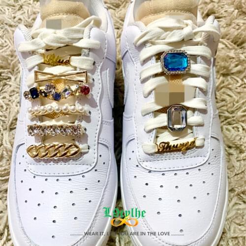 Rhinestone Shoe-Buckle For Women Babygirl Sneaker Jewelry Crystal Shoe Tag Gold Shoe Fastener Pearl Shoe Decorations Bijoux Gift