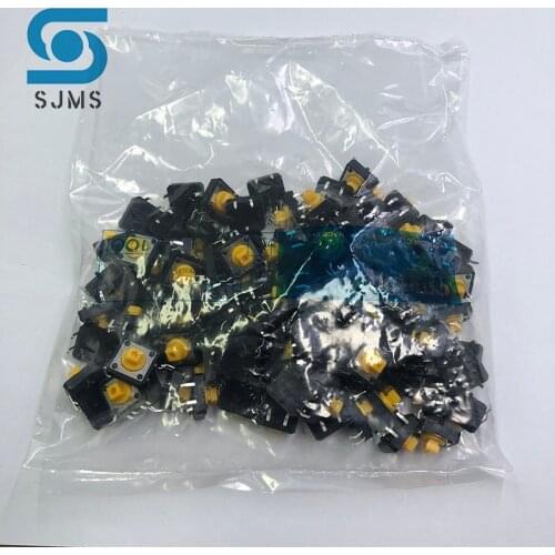 Free Shipping 100pcs/lot B3F-4055 12x12x7.3mm Tactile Switches Push Button Tact Switch 12*12*7.3 mm Square Columns