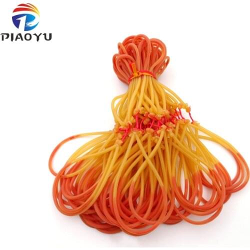 Traditional Fish-shooting Rubber Band Natural Latex Fine Woven Strong Horse Line High-strength Hunting Slingshot Rubber Band