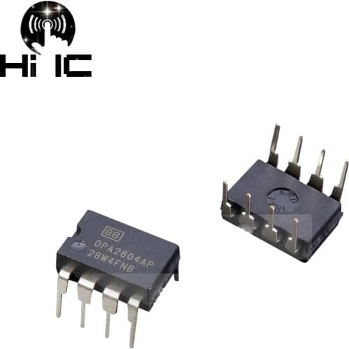 1 piece BB TI OPA2604AP DIP8 HiFi Audio Dual Op Amp Upgrade 5532