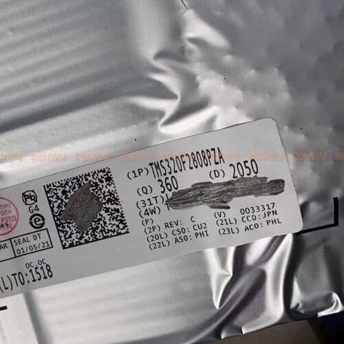 1PCS/LOT TMS320F2808PZA 320F2808PZA QFP-100 LILLARD store only sells 100% original products